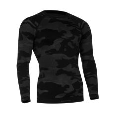 TERVEL - OPTILINE Light Tactical Long Sleeve Shirt -OPT 1003 TACTICAL Black/grey