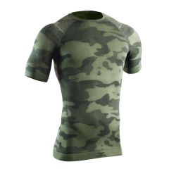 TERVEL - OPTILINE Light Tactical Short Sleeve Shirt-OPT L1103 Light military/grey
