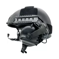 EARMOR M32X Tactical Headset with Microphone | ARC Helmet Adapters BK-M32X-BK-EU