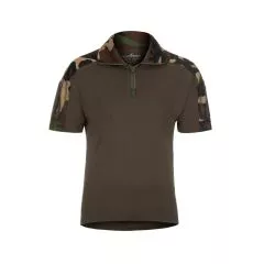 INVADER GEAR - Combat T-shirt Woodland Short Sleeve